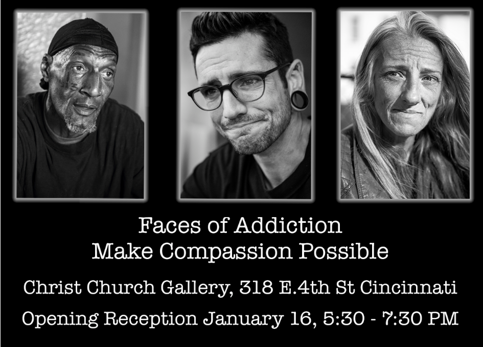 faces of addiction exhibit cincinnati